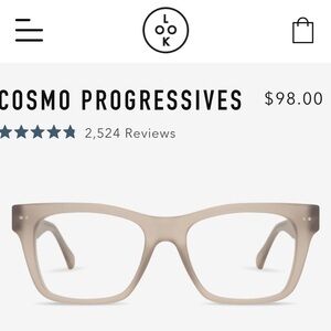 LOOK OPTIC Progressive Readers, +1.50